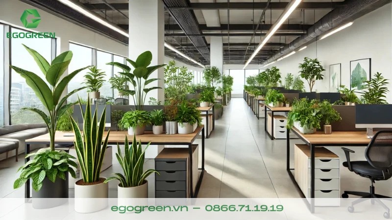 Mẹo lựa chọn cây xanh phù hợp cho văn phòng