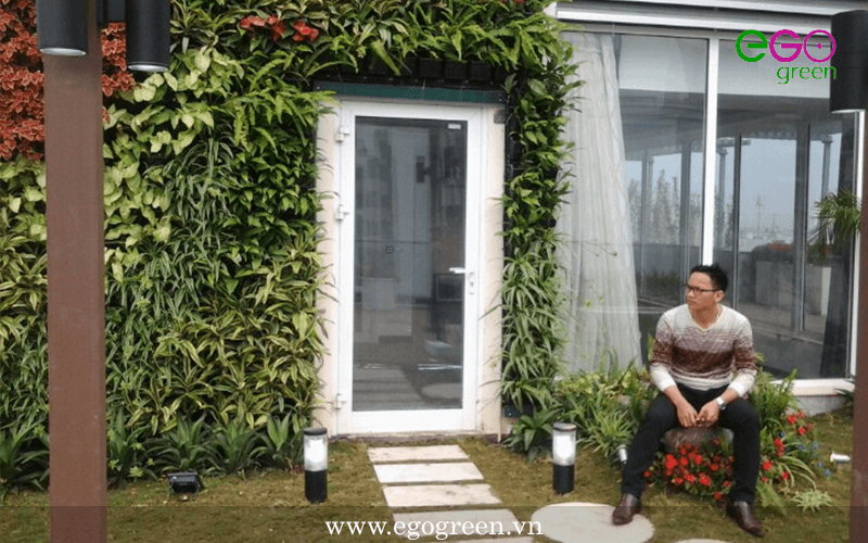 Dự án thi công vườn trên mái 76 - Giảng Võ, Kim Mã, Ba Đình